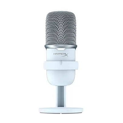 HyperX SoloCast USB WHT Microphone, Modelo: 519T2AA