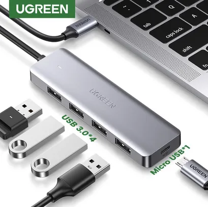 UGREEN Adaptador USB C Hub Tipo C 3.1