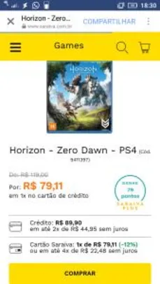 Horizon - Zero Down