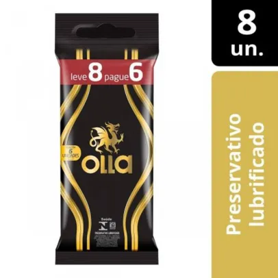 (Regional) Preservativo Masculino Lubrificado Olla Leve 8 Pague 6 Unidades -  Carrefour