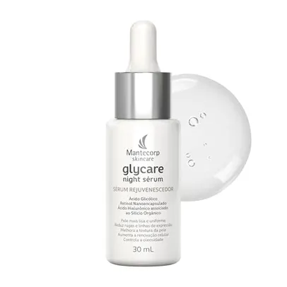 (REC R$143) Mantecorp Skincare Glycare Night Serum 30Ml