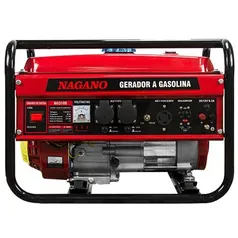 Gerador de Energia a Gasolina 3 KVA Monofásico Partida Manual - NG3100