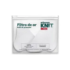 Filtros De Proteção Para Máscaras Knit Fiber 30 Un, Knit