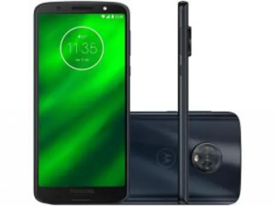 Smartphone Motorola Moto G6 Plus 64GB Indigo 4G - 4GB RAM - R$989
