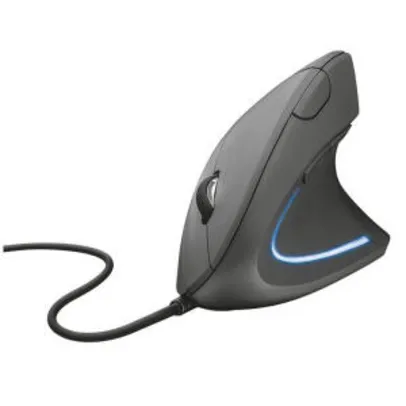 [CC Sub] Mouse LED Ergonômico 1600dpi 6 botões - Trust Verto | R$ 115