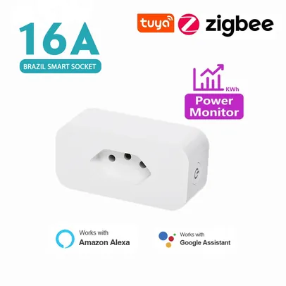 Tuya Wifi Smart Brazil Switch Plug Zigbee Smart Brazil Socket Smart Life Brazil Outl