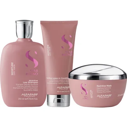 Kit Moisture Shampoo, Condicionador e Máscara - Alfaparf