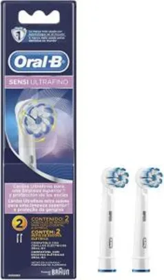 [PRIME] Refil Para Escova Elétrica Oral-B Sensi Ultrafino - 2 Unidades