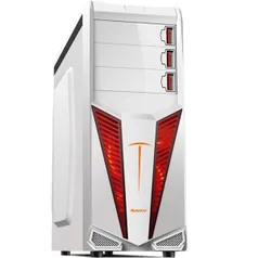 Gabinete Computer Case Gamer - Branco - R$ 119,90