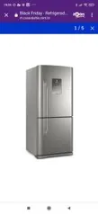 Refrigerador Electrolux DB84X Frost Free com Bottom Freezer 598L  | R$ 3799