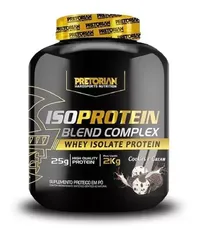 [Saldo MP] 2kg Whey Protein Isolado Iso Blend Complex Pretorian Sabor Cookies E Cream