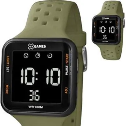 Relógio Masculino X Games Digital Verde Militar XGPPD100 PXFX | R$ 144,00