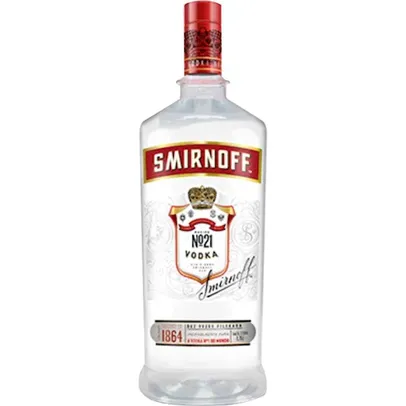 Vodka Smirnoff 1,75L  Garrafa De Plástico