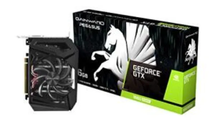 GTX 1660 Super, Gainward Pegasus 6 GB, 192 Bits | R$2.828