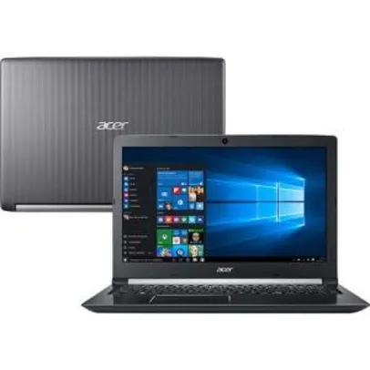 Notebook Acer A515-51G-C690 Intel Core 8ª i7 8GB (GeForce MX130 com 2GB) 1TB Tela LED Full HD 15.6" Windows 10