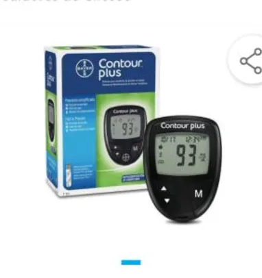 Contour Plus Monitor de Glicemia Kit Completo