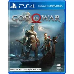 [Pré-Venda] God of War - Preço com a opção de parcelar e Frete Grátis (RJ e SP) - PS4 - R$ 161