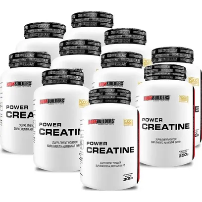 Foto do produto Kit 10x Creatina 300gr - Bodybuilders