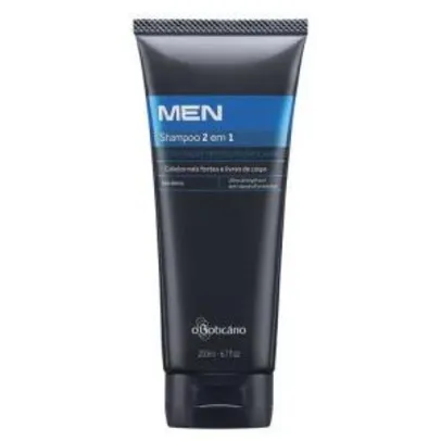 MEN Shampoo 2 em 1 Anticaspa/Ultraforça, 200ml - R$13