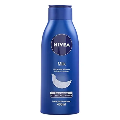 [Prime] NIVEA Loção Hidratante Milk Pele seca a extrasseca 400ml