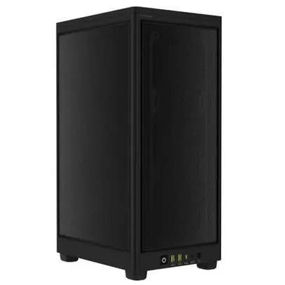 Gabinete Gamer Corsair 2000D Airflow, Mini-ITX, Preto - CC-9011244-WW