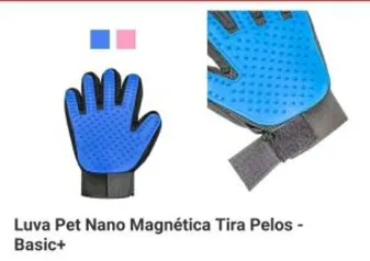 Luva pet - tira pêlos | R$ 10