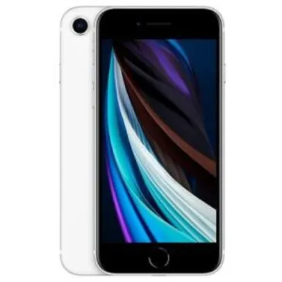 Apple iPhone SE 2020 64Gb Branco - R$ 2.944,00