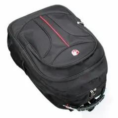 Mochila p/ Notebook Até 18" K001-1 em Poliéster - Preta - Travel Max - R$ 70