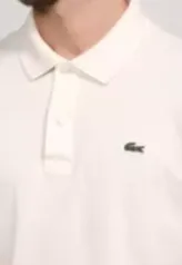 Camisa Polo Lacoste Reta Logo Off-White Outras na descrição