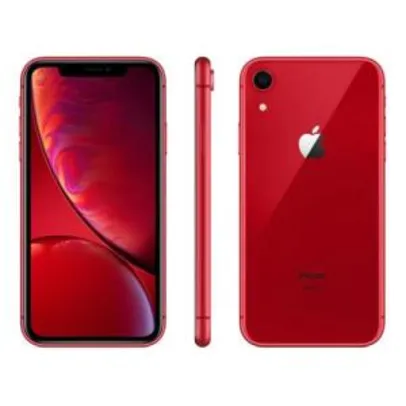 iPhone XR Apple Vermelho 64GB R$3324