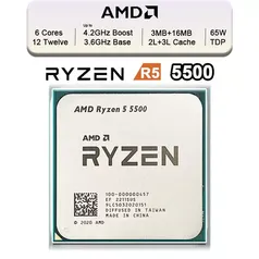 Processador AMD RYZEN 5 5500 