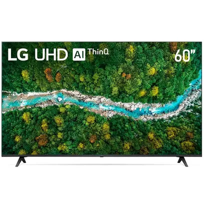 Product photo Smart Tv LG 60'' 4K Uhd 60Up7750 Wifi Bluetooth Hdr ThinQ