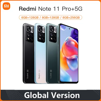 Xiaomi Redmi Note 11 Pro+ 5G 8GB 256GB Smartphone 120w 108mp