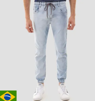 Calça Jeans Jogger Azul