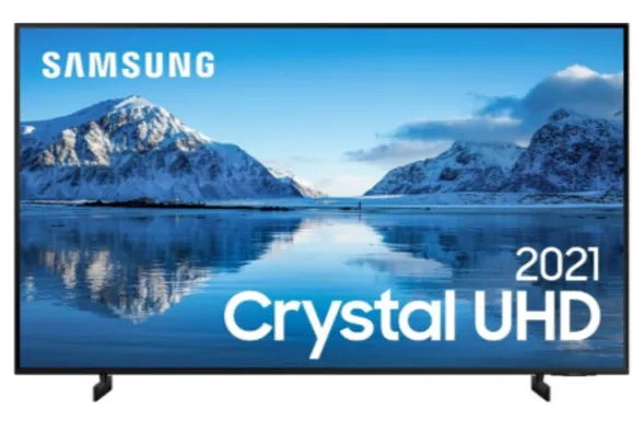 [APP + PIX] Samsung Smart TV 60" Crystal UDH 4K 60AU8000 | R$3.600