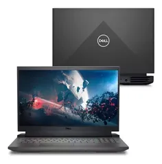 Notebook Dell Gamer G15 5520 Core I5 12th 8gb 256ssd Rtx3050 Cor Preto