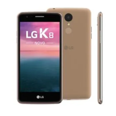 Smartphone LG K8 Novo 2017 X240DS Dourado por R$ 482
