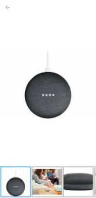Google Nest Mini - Preto 2ª geração | R$219