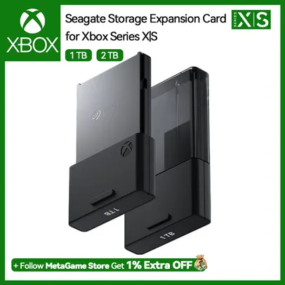 Cartão De Expansão Do Armazenamento De Microsoft Seagate Para Xbox Série X, Xbox Série S 