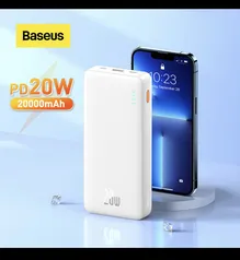 Baseus 20000mah Power Bank Pd Qc 20w Portable Charger External Battery Quick Charg