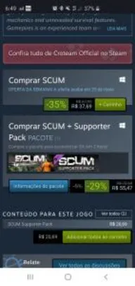 Jogo Scum | R$38