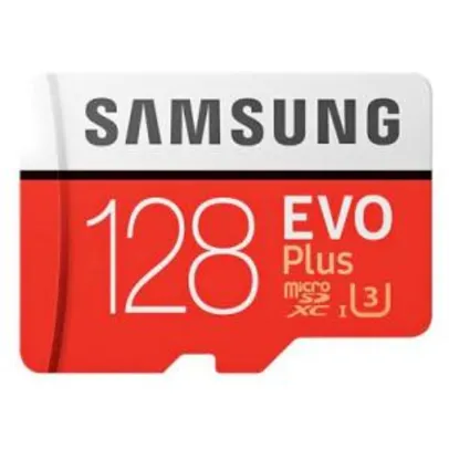 Cartão de Memória Samsung UHS-1 Classe10 Micro SDHC 128GB - R$146