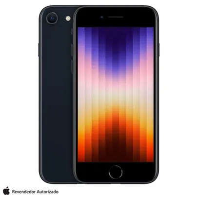 Apple iPhone SE (3ª geração) 64 GB - Meia-noite