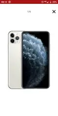 iPhone 11 Pro Max 512GB Prateado - R$9.539