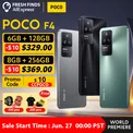 POCO F4 5G Smartphone 6GB 128GB Snapdragon 870 120Hz 