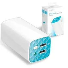 Carregador Portátil Tp-link Tl-pb10400 Powerbank Portátil De 10400mah Com 2 Portas Usb - R$ 88