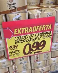 [Extra Iguatemi e Aguanambi.] Cerveja Brahma 350ML Lata | R$1