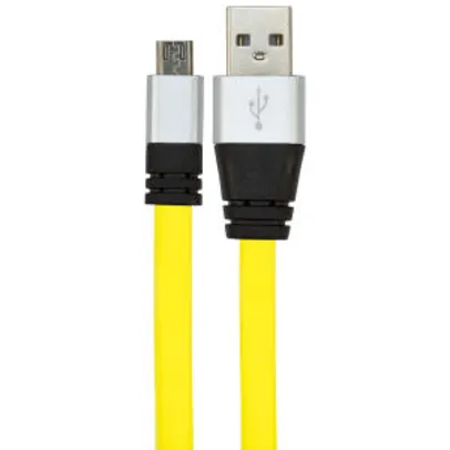 CABO USB DE SILICONE - CARREGADOR PARA CELULAR - MICRO USB