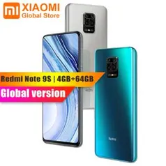 Xiaomi Redmi Note 9S 4GB 64GB Snapdragon 720g 5020 mah | R$884