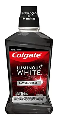 Enxaguante Bucal Colgate Luminous White Carvão 500ml